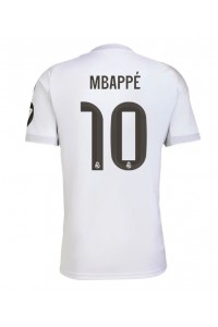 Real Madrid Kylian Mbappe #10 Voetbaltruitje Thuis tenue 2025-26 Korte Mouw